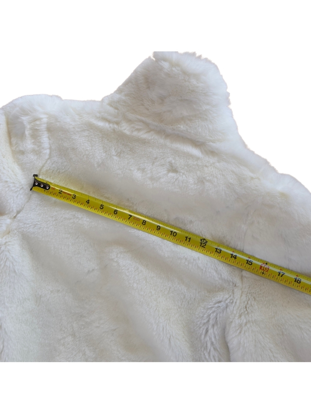 Vtg Donnybrook Faux Fur Coat Ivory Plush Luxurious Soft MADE IN USA 8 Stroller - Picture 16 of 16